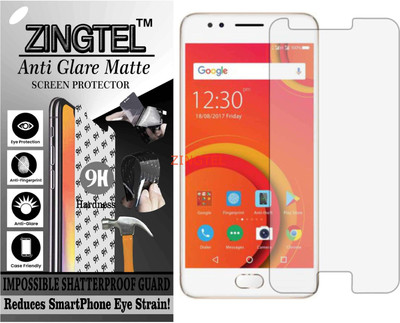 ZINGTEL Tempered Glass Guard for COMIO S1 (Matte Flexible Shatterproof)(Pack of 1)