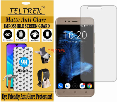 TELTREK Tempered Glass Guard for INFOCUS TURBO 5S (Matte Flexible Shatterproof)(Pack of 1)