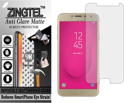 ZINGTEL Tempered Glass Guard for SAMSUNG GALAXY J4 (Matte Flexible Shatterproof)(Pack of 1)
