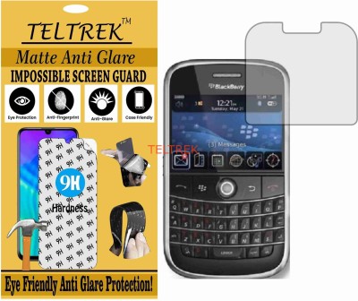 TELTREK Tempered Glass Guard for BLACKBERRY BOLD 9000 (Matte Flexible Shatterproof)(Pack of 1)