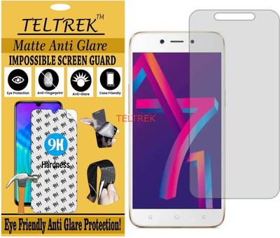 TELTREK Tempered Glass Guard for OPPO A71 2018 (Matte Flexible Shatterproof)(Pack of 1)