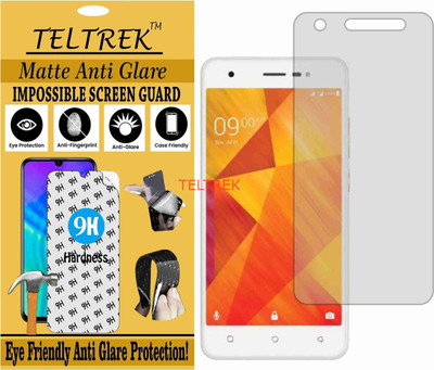 TELTREK Tempered Glass Guard for LAVA Z60S (Matte Flexible Shatterproof)(Pack of 1)