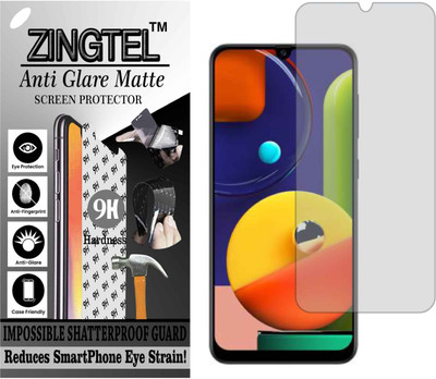ZINGTEL Tempered Glass Guard for SAMSUNG A70S (Matte Flexible Shatterproof)(Pack of 1)