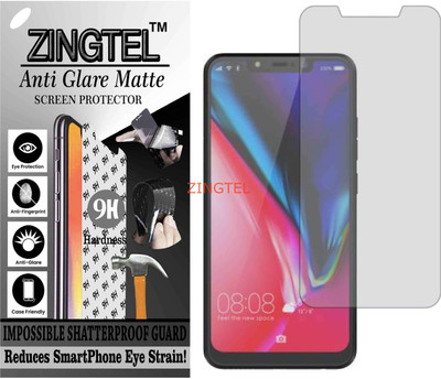 ZINGTEL Tempered Glass Guard for TECNO CAMON I SKY 3 (Matte Flexible Shatterproof)(Pack of 1)
