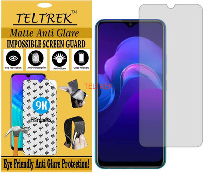 TELTREK Tempered Glass Guard for VIVO Y15 2019 (Matte Flexible Shatterproof)(Pack of 1)