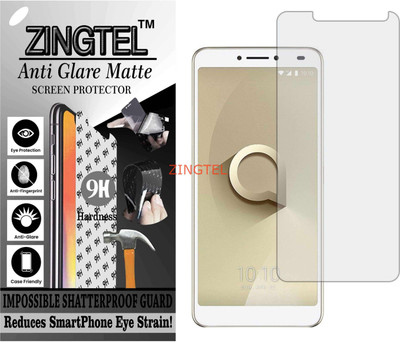 ZINGTEL Tempered Glass Guard for ALCATEL 3V (Matte Flexible Shatterproof)(Pack of 1)