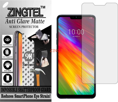 ZINGTEL Tempered Glass Guard for LG G7 PLUS FIT (Matte Flexible Shatterproof)(Pack of 1)