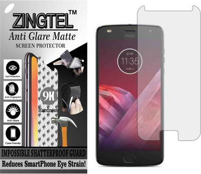 ZINGTEL Tempered Glass Guard for MOTOROLA Z2 PLAY (Matte Flexible Shatterproof)(Pack of 1)