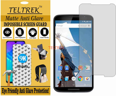 TELTREK Tempered Glass Guard for GOOGLE NEXUS 6 (Matte Flexible Shatterproof)(Pack of 1)