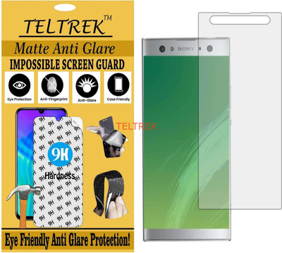 TELTREK Tempered Glass Guard for SONY XPERIA XA3 (Matte Flexible Shatterproof)(Pack of 1)