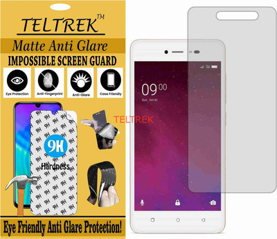 TELTREK Tempered Glass Guard for LAVA Z 60 (Matte Flexible Shatterproof)(Pack of 1)