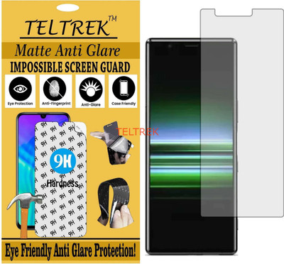 TELTREK Tempered Glass Guard for SONY XPERIA 5 PLUS (Matte Flexible Shatterproof)(Pack of 1)