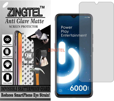 ZINGTEL Tempered Glass Guard for TECNO SPARK POWER 2 AIR (Matte Flexible Shatterproof)(Pack of 1)