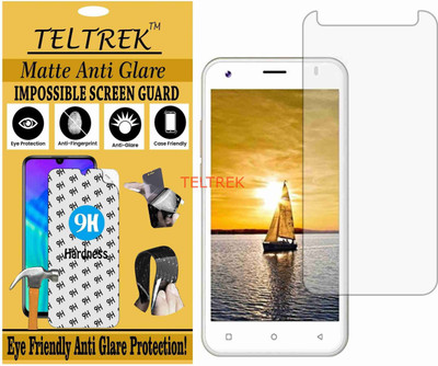 TELTREK Tempered Glass Guard for IVOOMI ME5 (Matte Flexible Shatterproof)(Pack of 1)