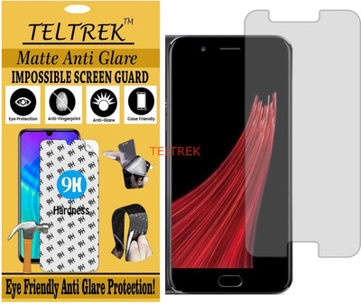 TELTREK Tempered Glass Guard for OPPO R11 PLUS (Matte Flexible Shatterproof)(Pack of 1)