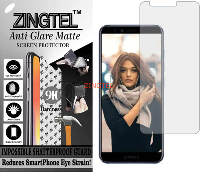 ZINGTEL Tempered Glass Guard for GIONEE S11 LITE (Matte Flexible Shatterproof)(Pack of 1)