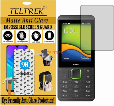 TELTREK Tempered Glass Guard for LAVA KKT PRIME 2 (Matte Flexible Shatterproof)(Pack of 1)