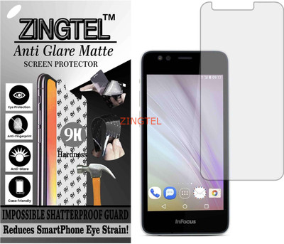ZINGTEL Tempered Glass Guard for INFOCUS M425 BINGO (Matte Flexible Shatterproof)(Pack of 1)