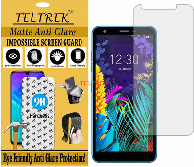 TELTREK Tempered Glass Guard for LG X2 2019 (Matte Flexible Shatterproof)(Pack of 1)