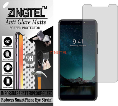 ZINGTEL Tempered Glass Guard for LAVA Z51 (Matte Flexible Shatterproof)(Pack of 1)