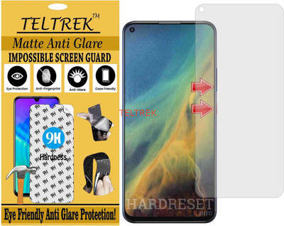 TELTREK Tempered Glass Guard for ZTE BLADE V2020 5G (Matte Flexible Shatterproof)(Pack of 1)