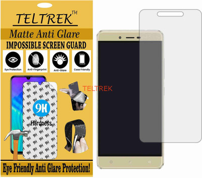 TELTREK Tempered Glass Guard for GIONEE P8 MAX (Matte Flexible Shatterproof)(Pack of 1)