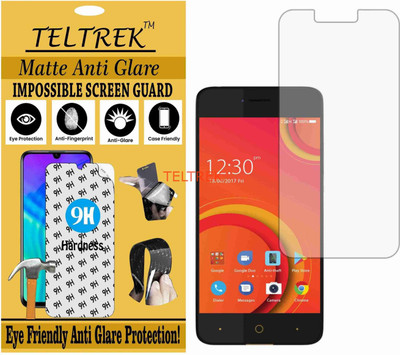 TELTREK Tempered Glass Guard for COMIO C2 (Matte Flexible Shatterproof)(Pack of 1)
