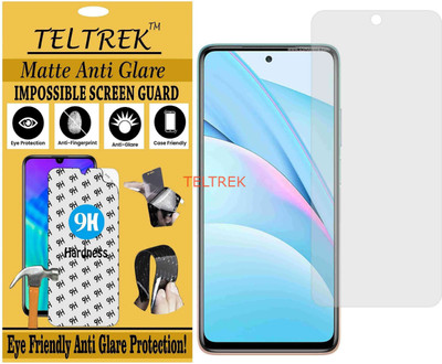 TELTREK Tempered Glass Guard for MI 10T LITE 5G (Matte Flexible Shatterproof)(Pack of 1)