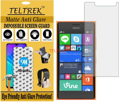 TELTREK Tempered Glass Guard for NOKIA LUMIA 730 DUAL SIM (Matte Flexible Shatterproof)(Pack of 1)
