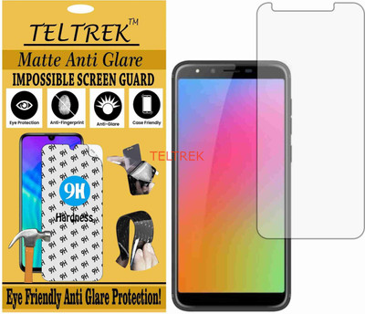 TELTREK Tempered Glass Guard for HOMTOM H5 (Matte Flexible Shatterproof)(Pack of 1)