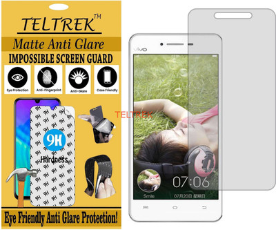 TELTREK Tempered Glass Guard for VIVO Y27 (Matte Flexible Shatterproof)(Pack of 1)