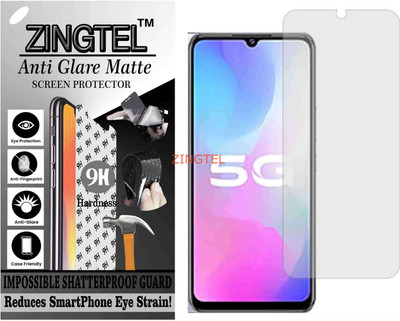ZINGTEL Tempered Glass Guard for VIVO Y73S (Matte Flexible Shatterproof)(Pack of 1)