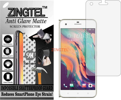 ZINGTEL Tempered Glass Guard for HTC 10 PRO (Matte Flexible Shatterproof)(Pack of 1)