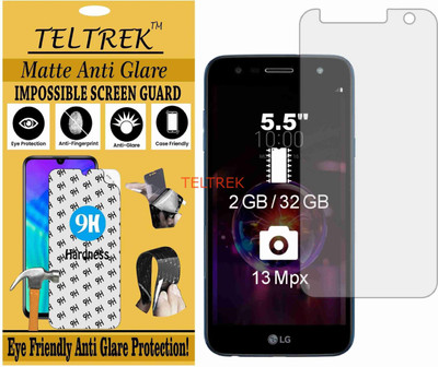 TELTREK Tempered Glass Guard for LG X500 (Matte Flexible Shatterproof)(Pack of 1)