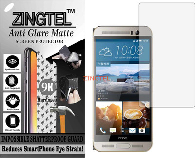 ZINGTEL Tempered Glass Guard for HTC ONE M9 PLUS (Matte Flexible Shatterproof)(Pack of 1)