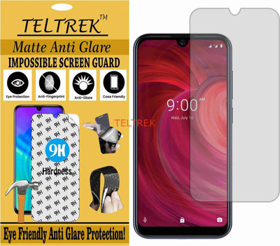 TELTREK Tempered Glass Guard for LAVA Z71 (Matte Flexible Shatterproof)(Pack of 1)
