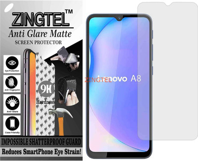ZINGTEL Tempered Glass Guard for LENOVO A8 2020 (Matte Flexible Shatterproof)(Pack of 1)