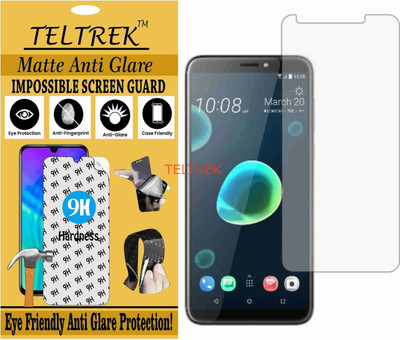 TELTREK Tempered Glass Guard for HTC DESIRE 12 PLUS (Matte Flexible Shatterproof)(Pack of 1)