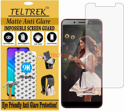 TELTREK Tempered Glass Guard for ITEL A62 (Matte Flexible Shatterproof)(Pack of 1)