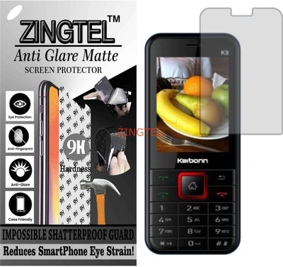 ZINGTEL Tempered Glass Guard for KARBONN JUMBO K9 (Matte Flexible Shatterproof)(Pack of 1)