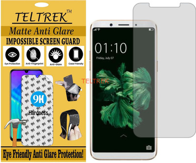 TELTREK Tempered Glass Guard for OPPO F5 (Matte Flexible Shatterproof)(Pack of 1)