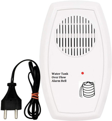 REALON Water Tank Over Flow Alert Alarm Bell Sound System with Hindi & English Language Wired Sensor Security System