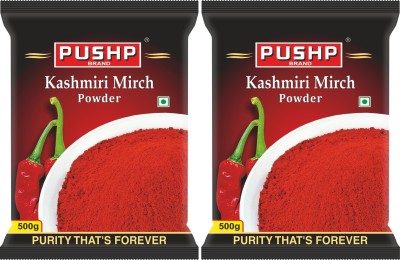 Pushp Brand Kashmiri Chilli Powder 
500g(2 x 0.5 kg)