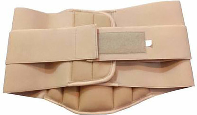 AASH ISURGICAL Lumbo Sacral Support Belt (Waist & Back Support) - For Men & Women, Support Abdominal Belt(Beige)