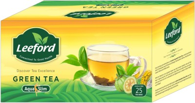 Leeford Aqua Slim Green Tea Herbs Green Tea Bags Box(25 Bags)