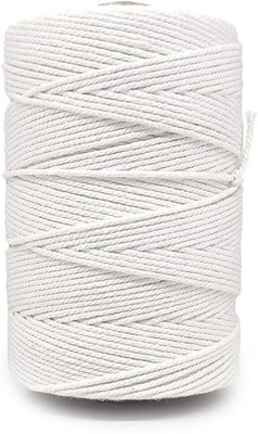 KnottyThread White Thread(50 m Pack of1)