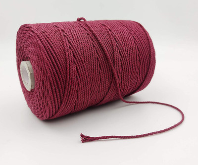 KnottyThread Maroon Thread(50 m Pack of1)
