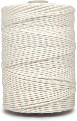 KnottyThread Off White Thread(50 m Pack of1)