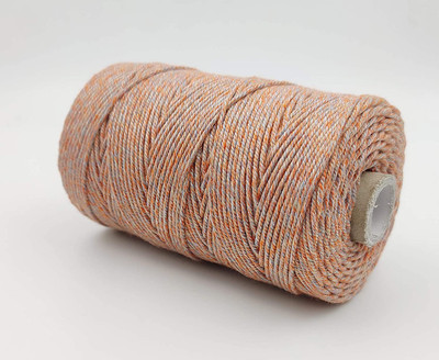 KnottyThread Orange Thread(50 m Pack of1)