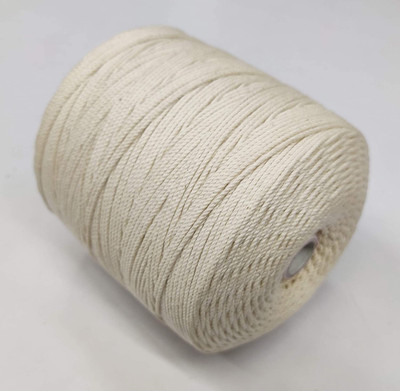 KnottyThread Off White Thread(50 m Pack of1)